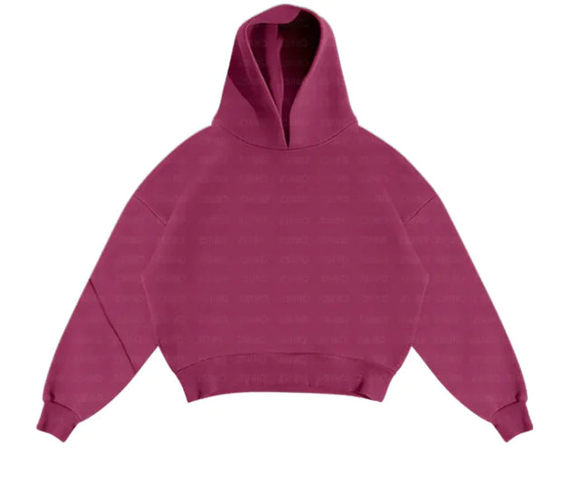 Oversized Unisex Solid Hoodie & Sweatpants Set