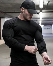 Men's Long Sleeve Fitness Shirt