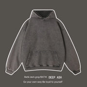 Vintage Unisex Wash Oversized Hoodie