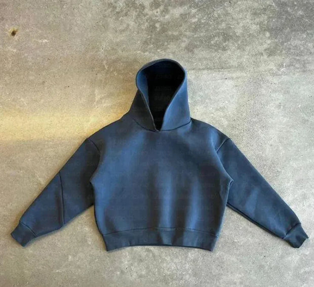 Oversized Unisex Solid Hoodie & Sweatpants Set
