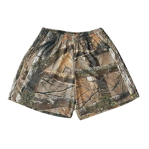 Camo Unisex Activewear Shorts