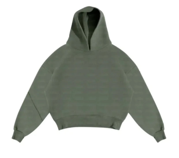 Oversized Unisex Solid Hoodie & Sweatpants Set