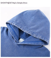 Vintage Unisex Wash Oversized Hoodie