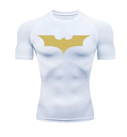 Mens T-shirt Long Sleeve Compression Batman Graphic