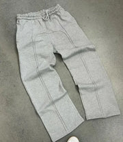 Flexible/Comfortable Rope Tied Sweatpants with Unique Seem Pattern