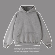 Vintage Unisex Wash Oversized Hoodie