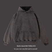 Vintage Unisex Wash Oversized Hoodie