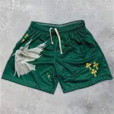 Men's Christian Angel Cross Print Gym Shorts