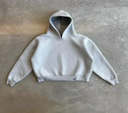 Oversized Unisex Solid Hoodie & Sweatpants Set