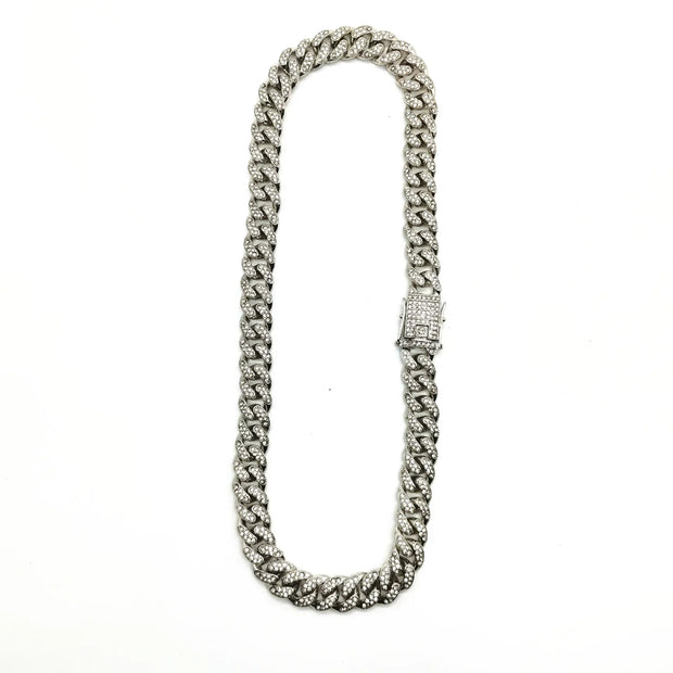 High-Quality Men's Cuban Link Chain - 12mm
