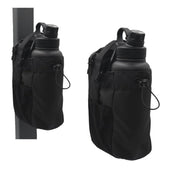 Magnetic Fitness Water Bottle Bag with Shoulder Strap