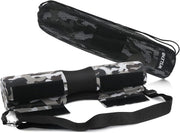 Fitness camo barbell pad/Ankle cable cuffs/Resistance band/Carrying bag